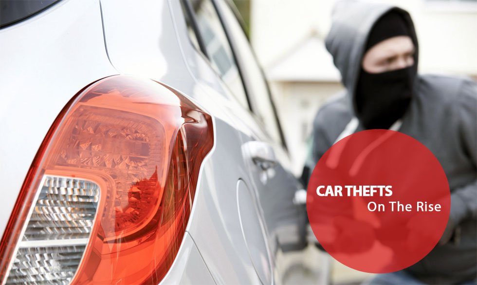 car thefts on the rise