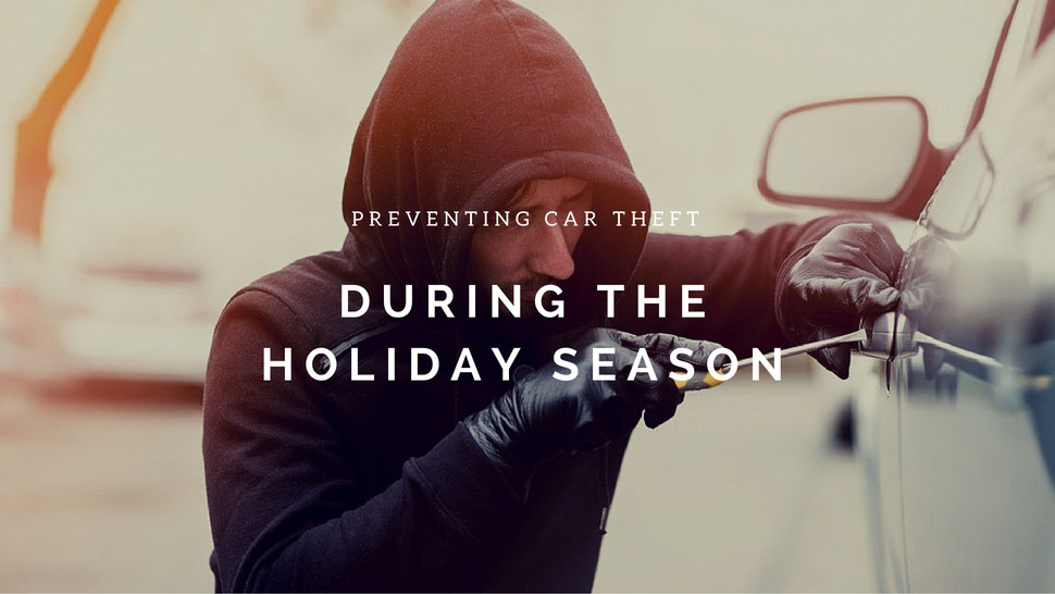 preventing car theft during the holiday season