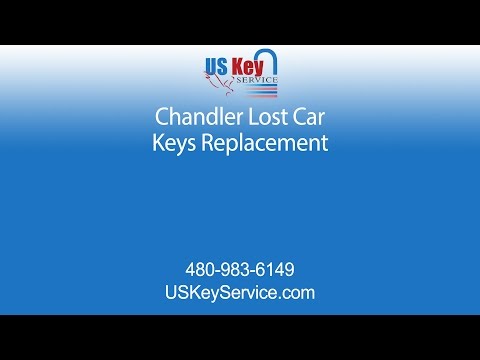 Chandler Lost Car Keys Replacement | US Key Service