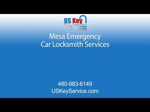 Mesa Emergency Car Locksmith Services | US Key Service