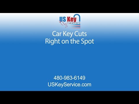 Car Keys Cut On The Spot By US Key Service in Arizona