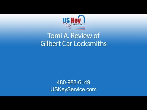 Tomi A. Review of Gilbert Car Locksmith | US Key Service