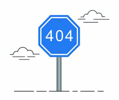 404 error page does not exist