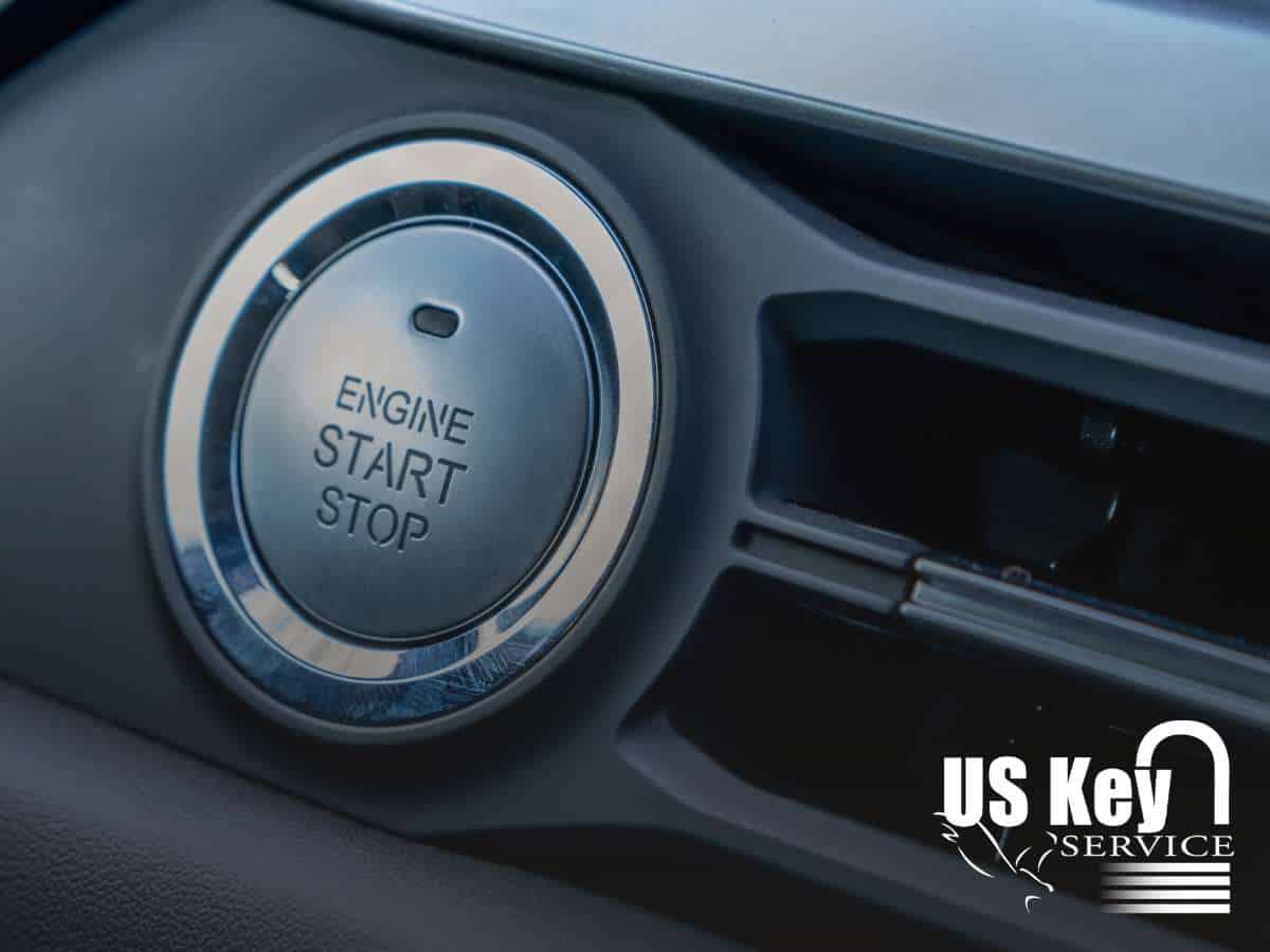 Car engine start button for Remote Start system