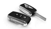 Pair of keyless entry keys