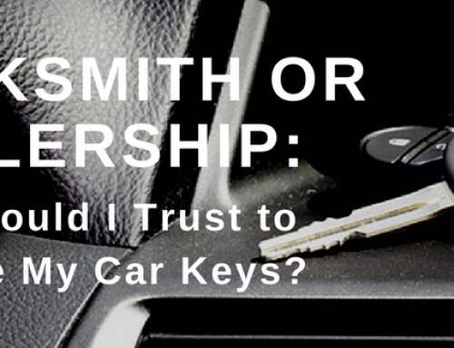 Locksmith or Dealership Who Should I Trust to Replace My Car Keys