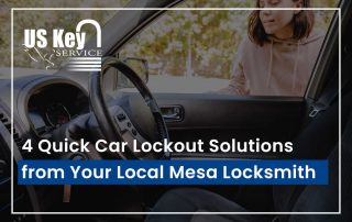 4 Quick Car Lockout Solutions From Your Local Mesa Locksmith