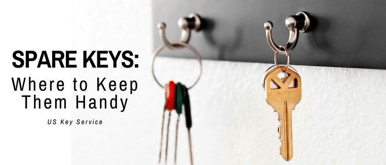 Spare keys: where to keep them handy